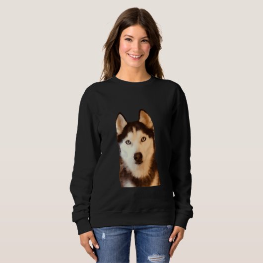 Siberian Husky Sweatshirt (Vorne ganz)