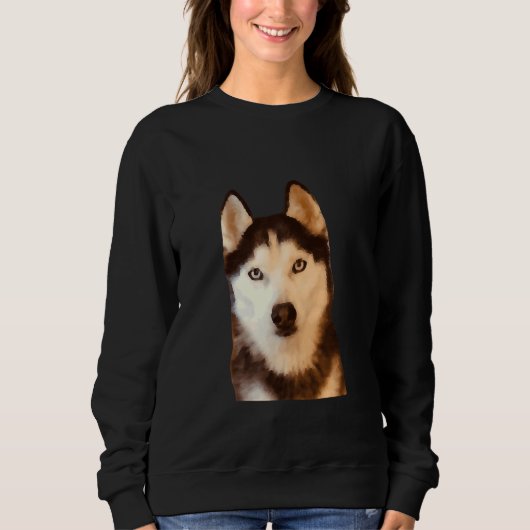 Siberian Husky Sweatshirt (Vorderseite)