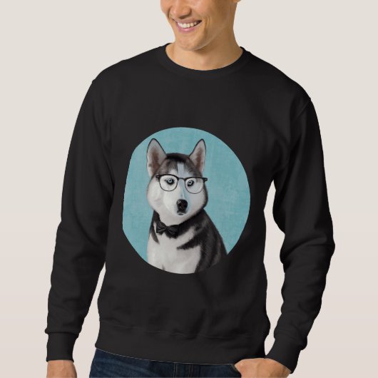 Siberian Husky Sweatshirt (Vorderseite)