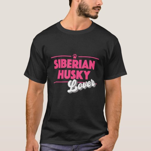 Siberian Husky T-Shirt (Vorderseite)