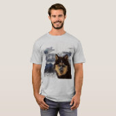 Siberian Husky T - Shirt (Vorne ganz)