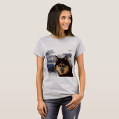 Siberian Husky T - Shirt (Vorne ganz)