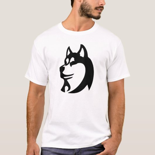 Siberian Husky T-Shirt (Vorderseite)