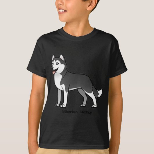 Siberian Husky T-Shirt (Vorderseite)