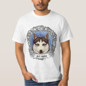 Siberian Husky T - Shirt (Vorderseite)