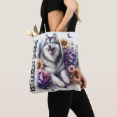 Siberian Husky Tasche (Von Nahem)