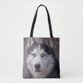 Siberian Husky Tasche (Vorderseite)