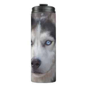 Siberian Husky Thermosbecher