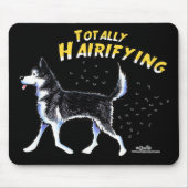 Siberian Husky totally Hairifying Mousepad (Vorne)