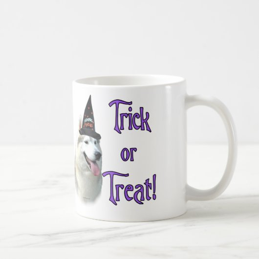 Siberian Husky Trick Tasse (Rechts)