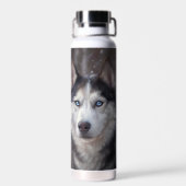 Siberian Husky Trinkflasche (Rückseite)