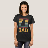 Siberian Husky Vater Daddy T-Shirt (Vorne ganz)