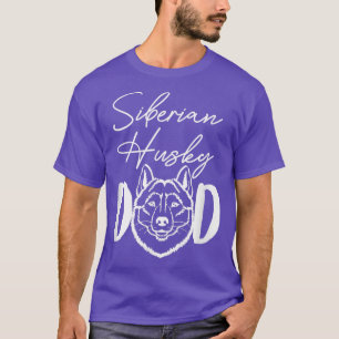 Siberian Husky Vater Husky Daddy Husky Owner Huski T-Shirt