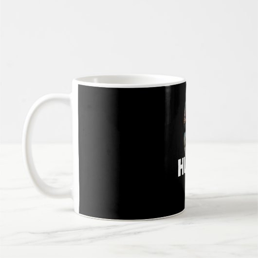 Siberian Husky Vater Kaffeetasse (Links)