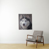 Siberian Husky Wandteppich (Beispiel)