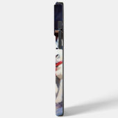 Siberian Husky Weihnachtssaison Case-Mate iPhone Hülle (Rückseite / Links)