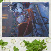 Siberian Husky Weihnachtssaison Geschirrtuch (Gefaltet)