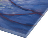 Siberian Husky Weihnachtssaison Schneidebrett (Ecke)