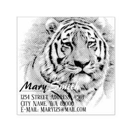 Siberian Tiger セルフインキングスタンプ Permastempel