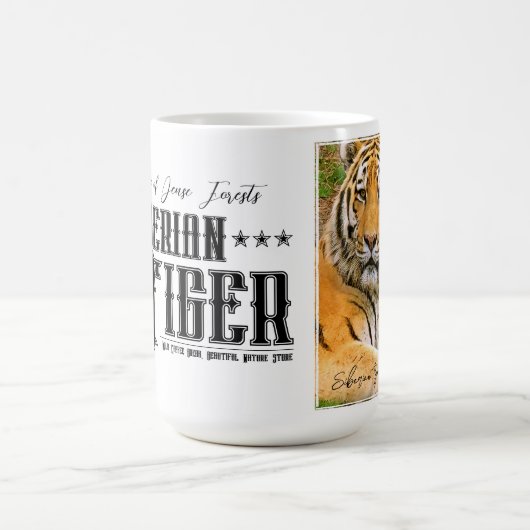 Siberian Tiger マグカップ Kaffeetasse (Mittel)