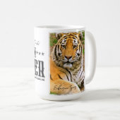Siberian Tiger マグカップ Kaffeetasse (VorderseiteRechts)