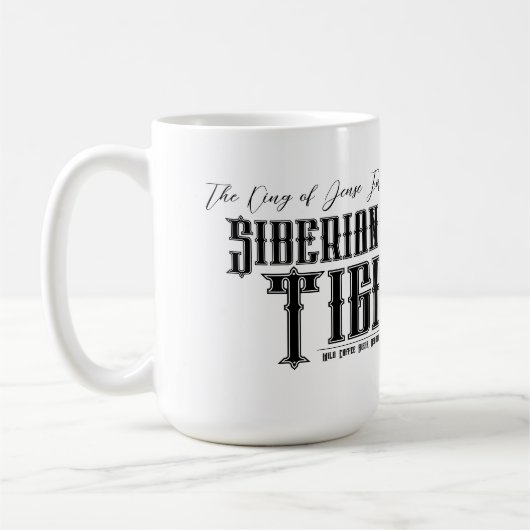 Siberian Tiger マグカップ Kaffeetasse (Links)