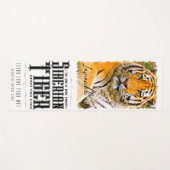 Siberian Tiger ヨガマット Yogamatte (Vorderseite (Horizontal))