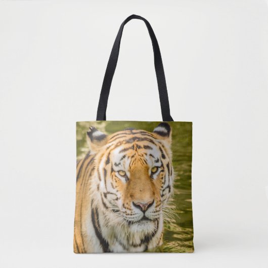 SIBERIAN TIGER AUF TOTE BAG TASCHE (Vorderseite)