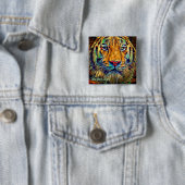 Siberian Tiger Button (Beispiel)
