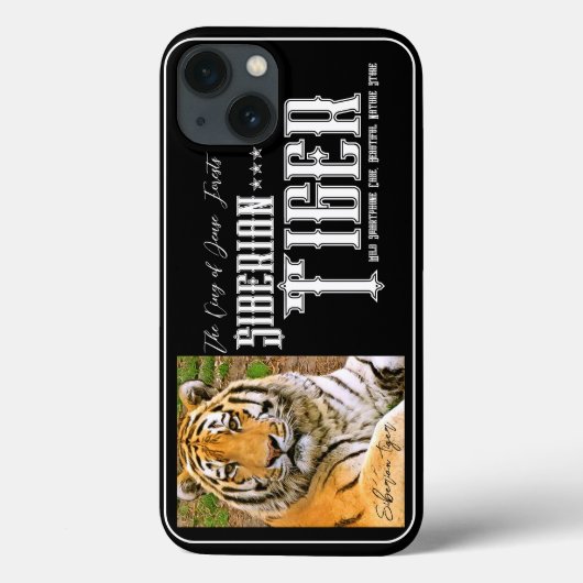 Siberian Tiger Case-Mate Case-Mate iPhone Hülle (Rückseite)
