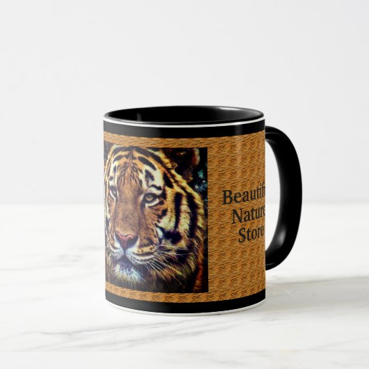 SIBERIAN TIGER［Combo Mug］ Tasse (VorderseiteRechts)