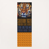Siberian Tiger [Extra Long Yoga Mat] Yogamatte (Vorderseite)