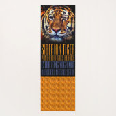 Siberian Tiger [Extra Long Yoga Mat] Yogamatte (Rückseite)