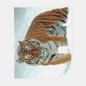 SIBERIAN TIGER FLEECE BLANKET (Vorderseite)
