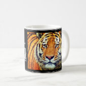 Siberian Tiger Kaffeetasse (VorderseiteRechts)