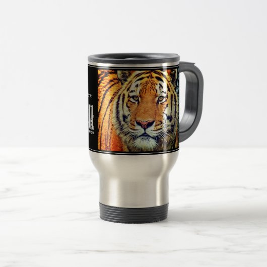 Siberian Tiger Reisebecher (VorderseiteRechts)