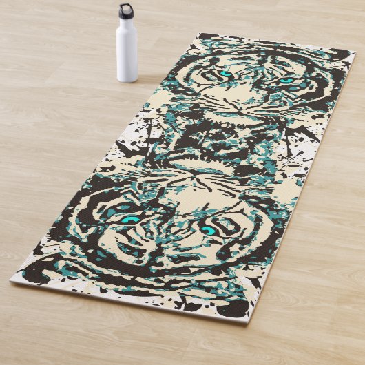 Siberian Tiger Yoga Mat - Wildlife Big Cats Yogamatte (Beispiel)