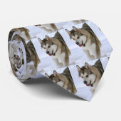 SIBERISCHE HUSKISCHE KRAWATTE (Gerollt)