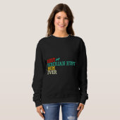 Siberische Husky-Mama je Sweatshirt (Vorne ganz)