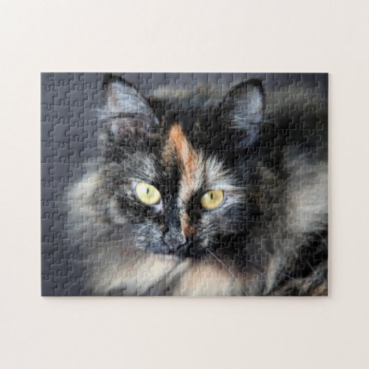Siberische Katze Puzzle (Horizontal)