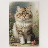 Siberische Katze Puzzle (Vertikal)