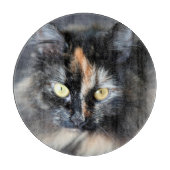 Siberische Katze Schneidebrett (Vorderseite)