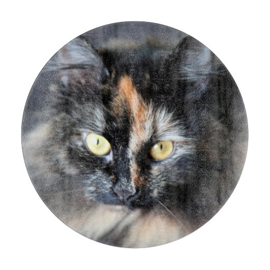 Siberische Katze Schneidebrett (Vorderseite)