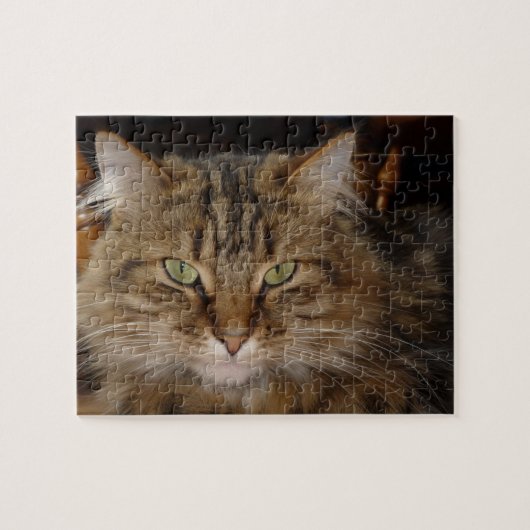 Siberischer Cat Vanya Puzzle (Horizontal)