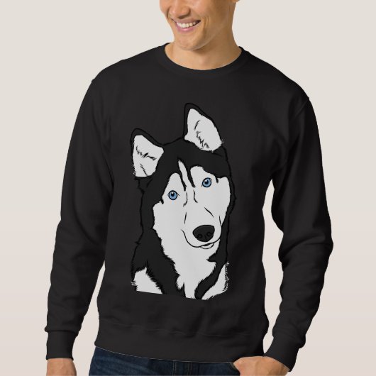 Siberischer Husky 4 Sweatshirt (Vorderseite)