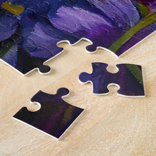 Siberischer Husky auf dem Paddel: Ein Landschaftli Puzzle (Seite)