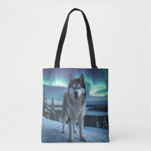 Siberischer Husky Elegante Schultertour Beutel Tasche