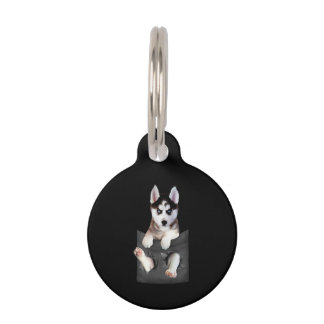 Siberischer Husky in Pocket Puppy Haustiermarke