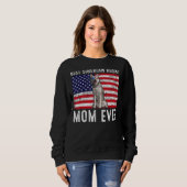 Siberischer Husky Mama USA - Eigentümer des amerik Sweatshirt (Vorne ganz)