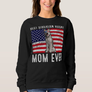 Siberischer Husky Mama USA - Eigentümer des amerik Sweatshirt